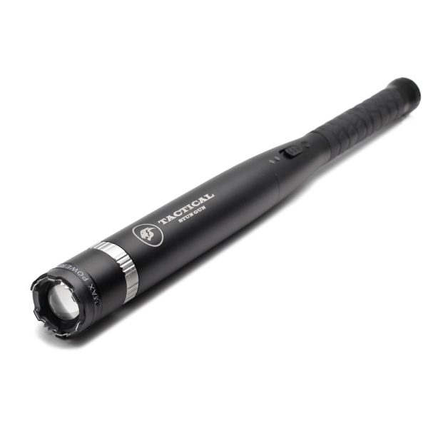 Cheetah Tactical Baseball Bat Flashlight Stun Gun, Black – Security ...